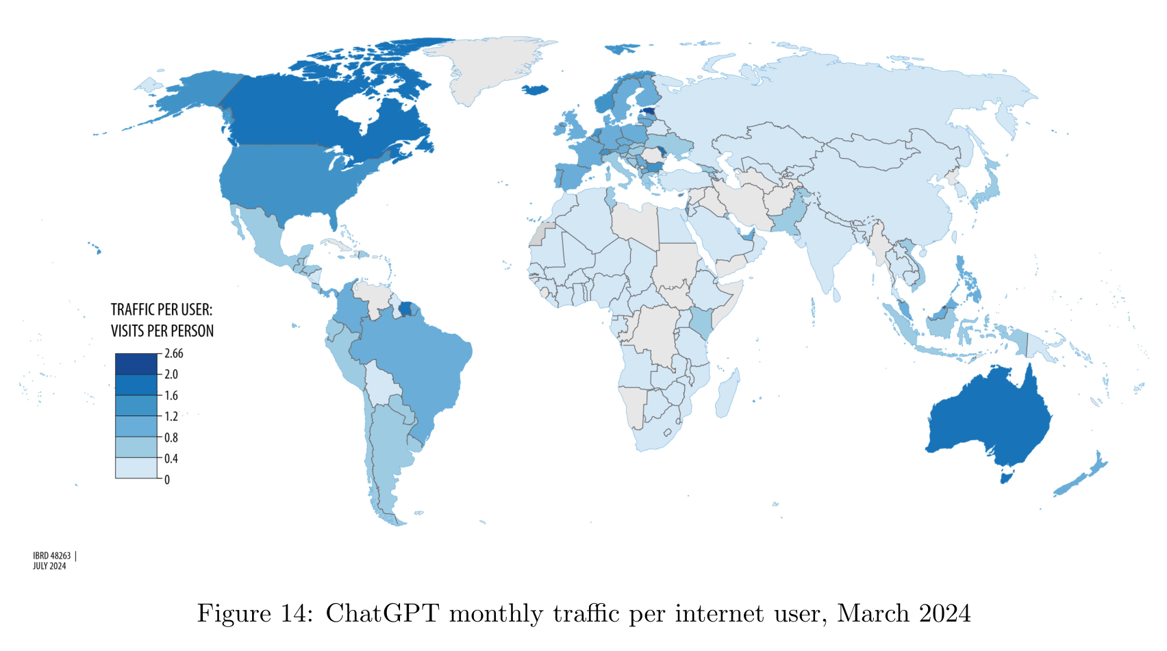 전세계 사용지도