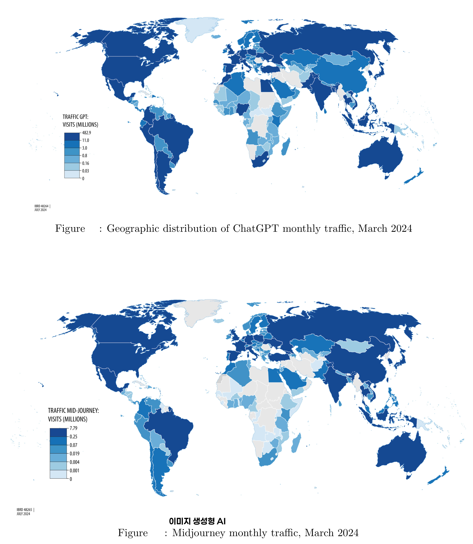 전세계 사용지도